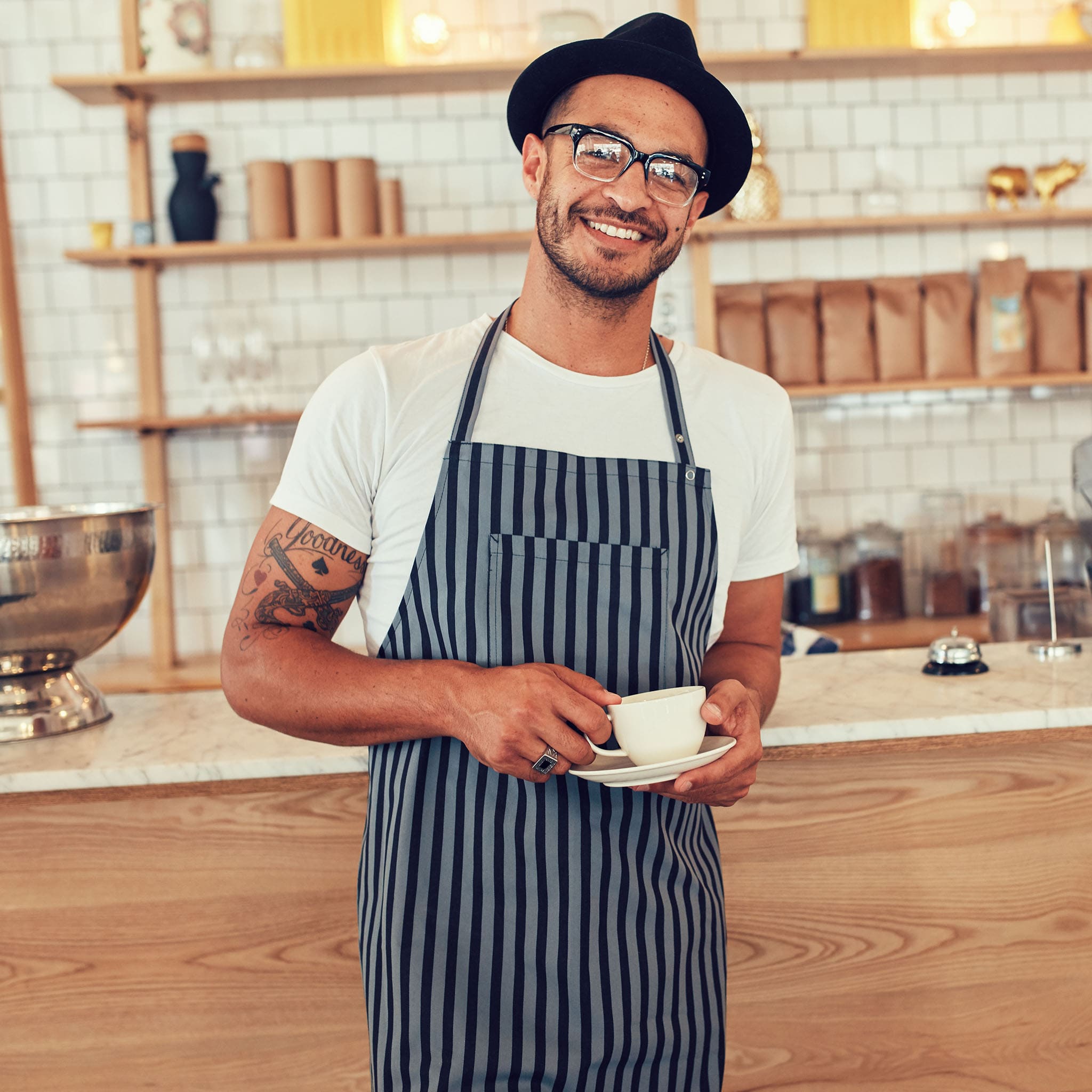 Slip Resistant Shoes for Male Baristas